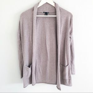 H&M Long Line Open Front Cardigan